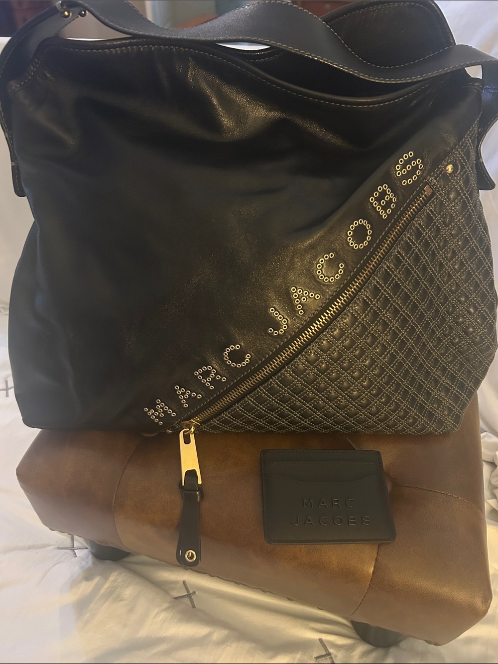 Marc Jacobs Black Irina Hobo Bag
